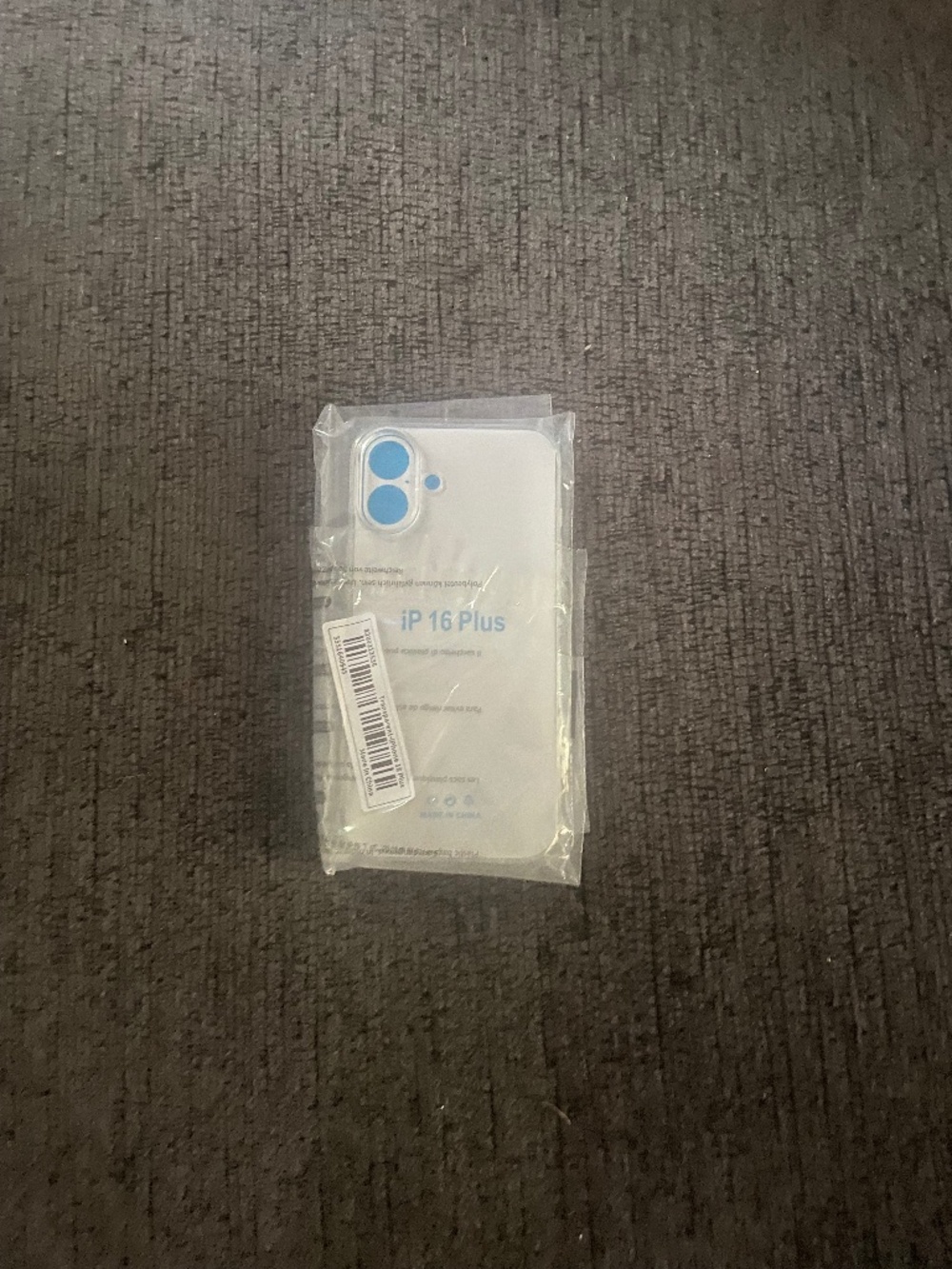 iPhone 16 Plus Clear Case - New Sealed Transparent Cover